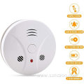 high sensitivity 9v DC battery home security smoke alarm